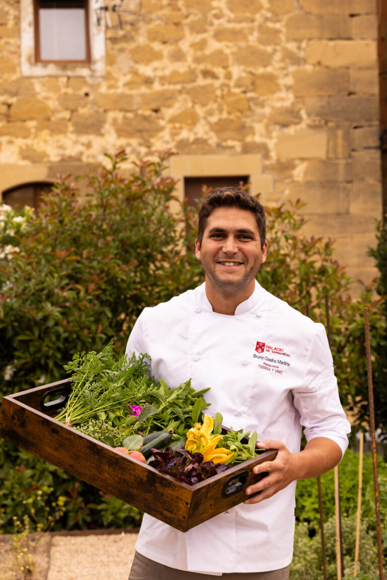 Chef Bruno Coelho Martins, Palacio de Samaniego, Spain